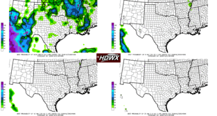Short-range ensemble 3-hr probabilities of precipitation
